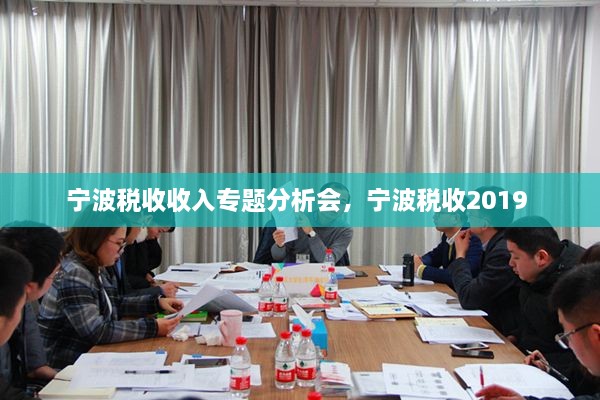 宁波税收收入专题分析会，宁波税收2019 