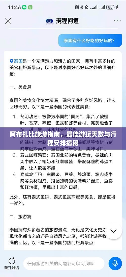 阿布扎比旅游指南，最佳游玩天数与行程安排揭秘