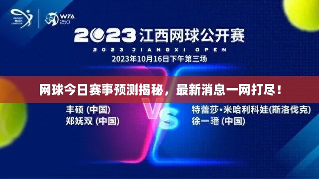 网球今日赛事预测揭秘，最新消息一网打尽！