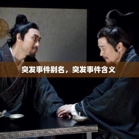 突发事件别名，突发事件含义 