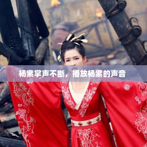 杨紫掌声不断，播放杨紫的声音 