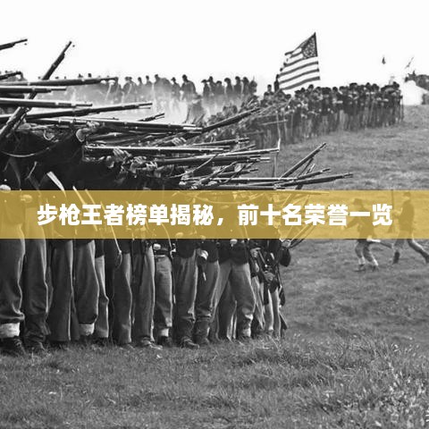 步枪王者榜单揭秘，前十名荣誉一览