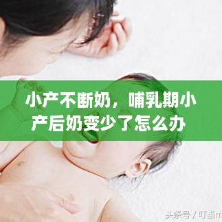 小产不断奶，哺乳期小产后奶变少了怎么办 
