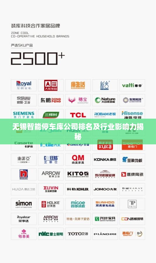 无锡智能停车库公司排名及行业影响力揭秘